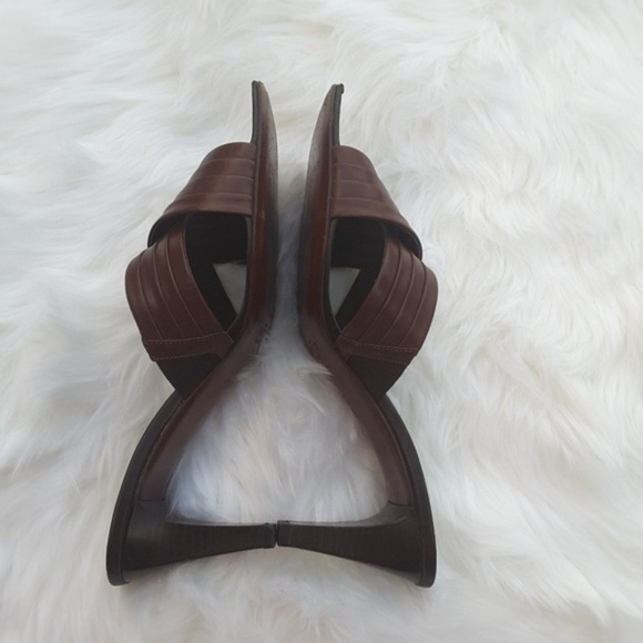 Sesto Meucci brown Sandals sz 9.5m - Picture 2 of 5
